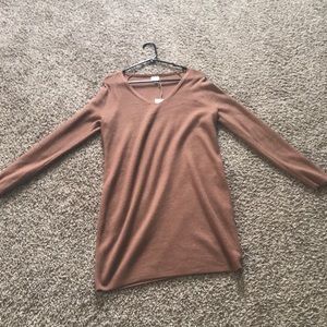 Tan sweater/dress